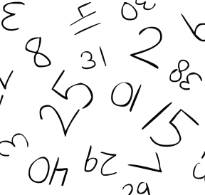 Illustration of Speed Numbers sheet used in team-building programs