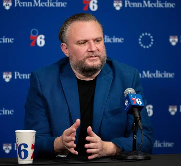 Philadelphia 76ers President Daryl Morey Promises to Build Around Joel Embiid, Tyrese Maxey